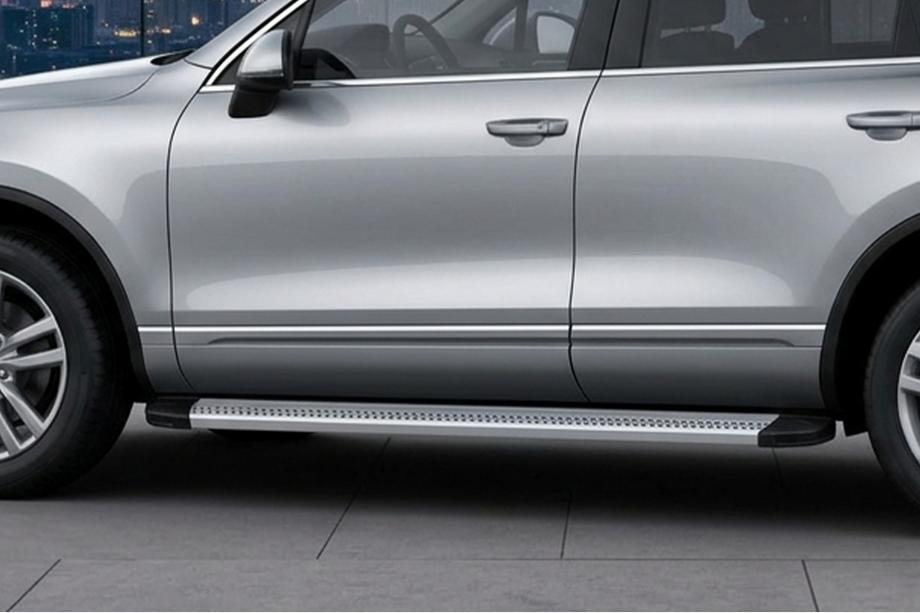 Porsche Cayenne 2003–2010 Praguri Laterale Maya V2 (2 buc, Aluminiu) Image