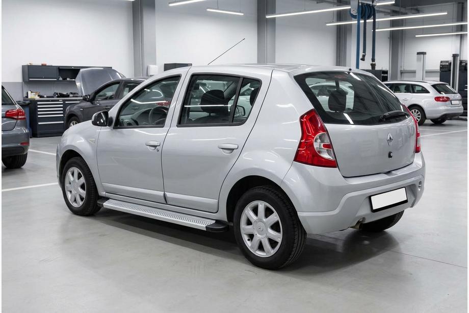 Renault Sandero 2007-2013 Praguri Laterale Maya V2 (2 buc, Aluminiu) Image