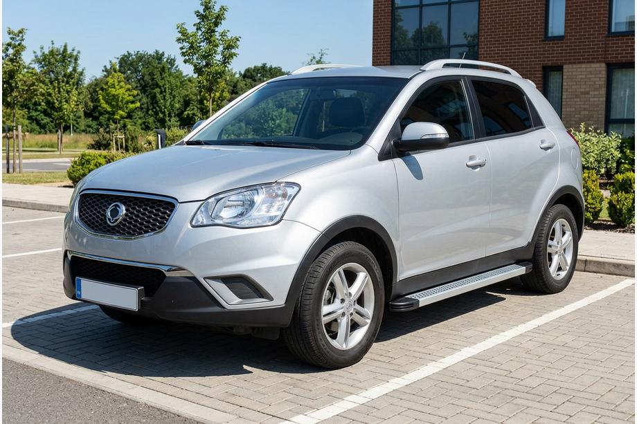 SsangYong Korando 2010-2019 Praguri Laterale Maya V2 (2 buc, Aluminiu) Image
