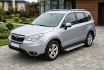 Subaru Forester 2013-2018 Praguri Laterale Maya V2 (2 buc, Aluminiu) foto 1