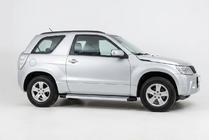 Suzuki Grand Vitara 2005-2017 Praguri Laterale Maya V2 (2 buc, Aluminiu) foto 1