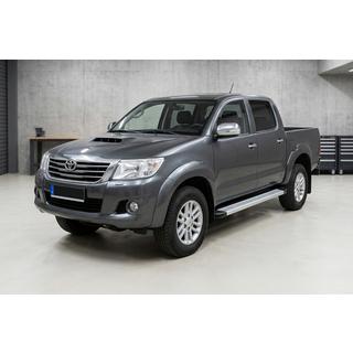 Praguri Laterale Maya V2 (2 buc, Aluminiu) Toyota Hilux 2006-2015 foto 1