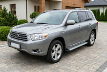 Toyota Highlander 2008-2013 Praguri Laterale Maya V2 (2 buc, Aluminiu) foto 1