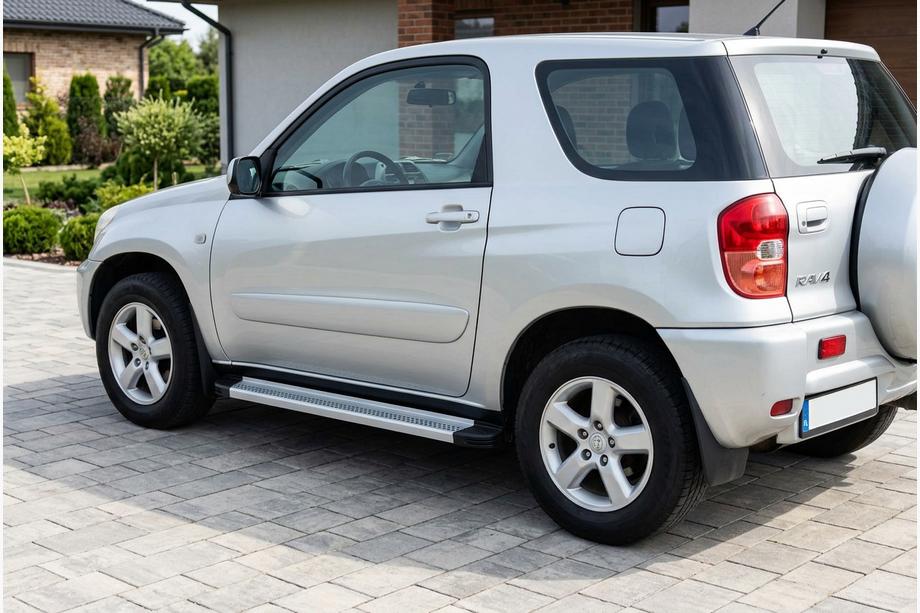 Toyota Rav 4 2001-2005 Praguri Laterale Maya V2 (2 buc, Aluminiu) Image