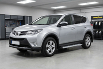 Toyota Rav 4 2013-2018 Praguri Laterale Maya V2 (2 buc, Aluminiu) foto 1
