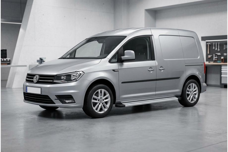 Volkswagen Caddy 2015-2020 Praguri Laterale Maya V2 (2 buc, Aluminiu) Image