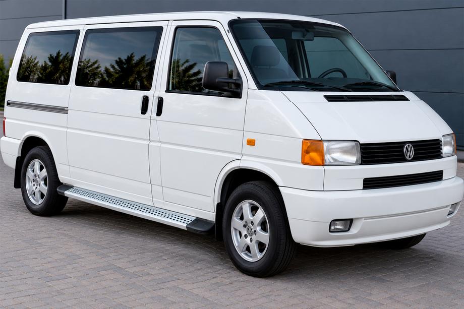 Volkswagen T4 Transporter 1990-2003 Praguri Laterale Maya V2 (2 buc, Aluminiu) Image