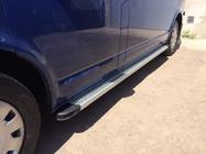 Volkswagen T6 2015-2024 Praguri Laterale Maya V2 (2 buc, Aluminiu) foto 2