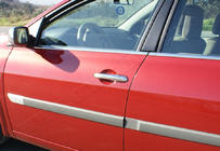 Renault Megane II 2004-2009 Capace Cromate Manere Usi (4 buc, Otel Inoxidabil) foto 4