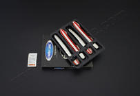 Renault Megane II 2004-2009 Capace Cromate Manere Usi (4 buc, Otel Inoxidabil) foto 6