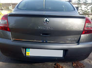 Renault Megane II 2004-2009 Ornament portbagaj inox HB, Carmos - Otel Turcesc foto 4