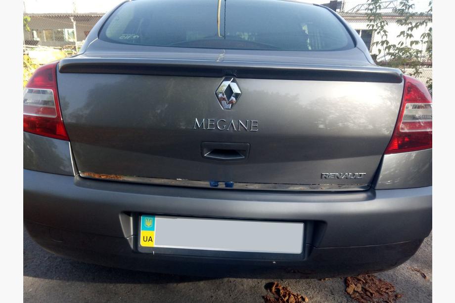 Renault Megane II 2004-2009 Ornament portbagaj inox SD, Carmos - Otel Turcesc Foto 4