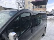 Renault Trafic 2001–2015 Bare Longitudinale Crom Lung, picioare din plastic foto 9