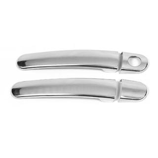 Capace manere usi inox Seat Ibiza 2002-2009 foto 3