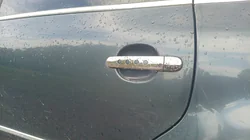 Skoda Octavia II A5 2006-2010 Capace manere usi cromate cu gauri (4 buc, inox) OmsaLine - Otel Inoxidabil Italian foto 5