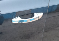 Skoda Octavia III A7 2013-2019 Capace Cromate Manere Usi (4 buc, Otel Inoxidabil) OmsaLine - Otel Inoxidabil Italian foto 6