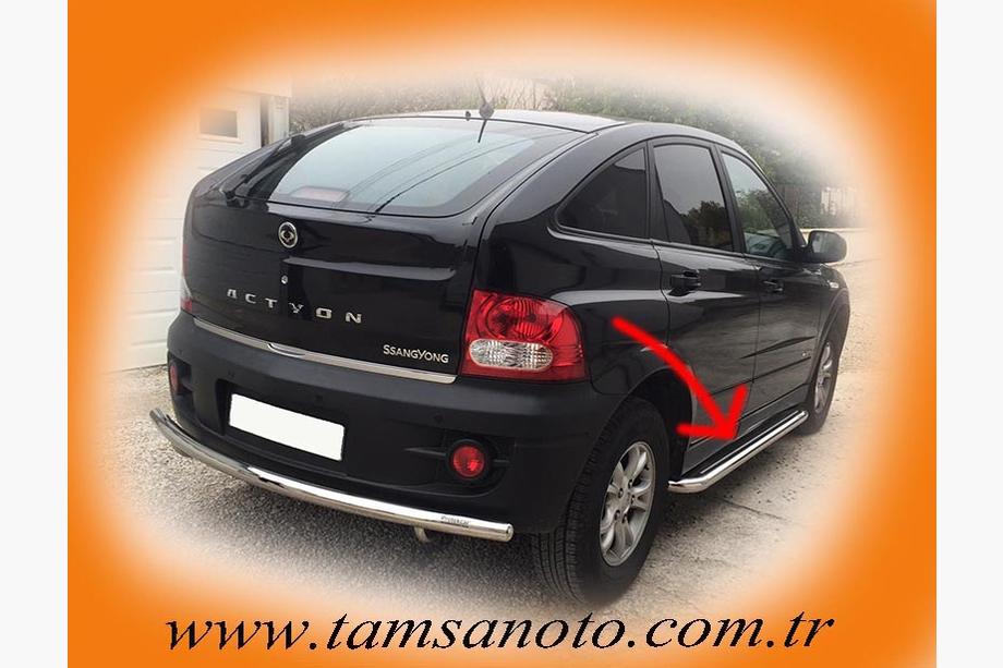 SsangYong Action 2005-2018 Praguri Laterale Premium (2 buc, Inox) Image