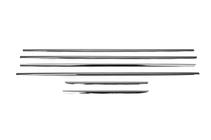 Toyota Land Cruiser Prado 150 2009-2023 Ornamente Geamuri (6 buc, Otel Inoxidabil) Carmos - Otel Inoxidabil Turcesc foto 3