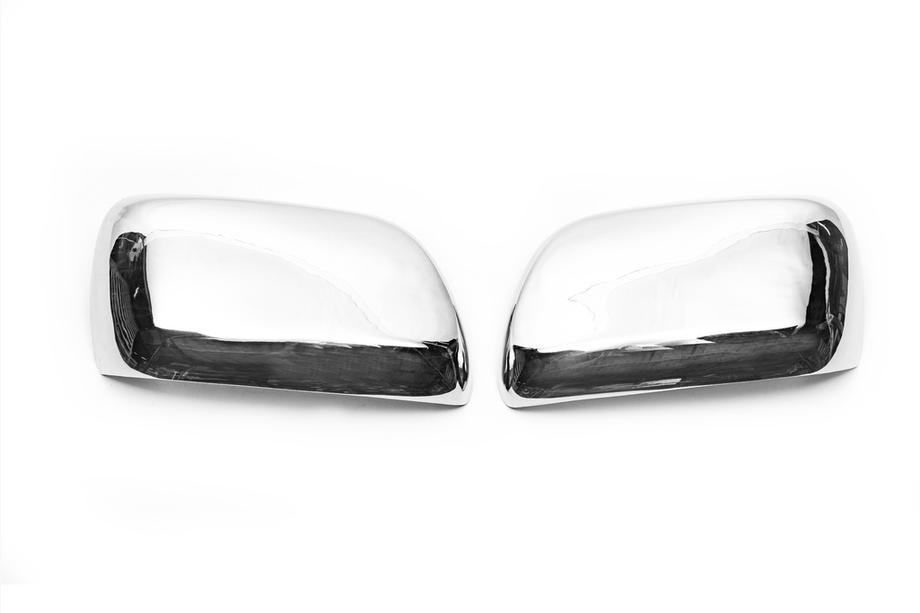 Toyota Land Cruiser 200 2007-2021 Capace Oglinzi 2008-2012 (2 buc, Otel Inoxidabil) Foto 3