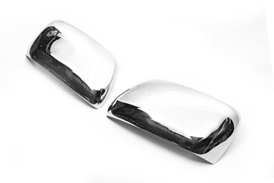 Toyota Land Cruiser 200 2007-2021 Capace Oglinzi 2008-2012 (2 buc, Otel Inoxidabil) Foto 4