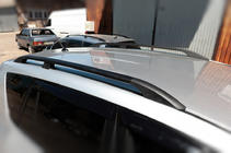 Toyota Rav 4 2006-2013 Bare Longitudinale Negre Turcesti Baza scurta, picioare din plastic foto 3