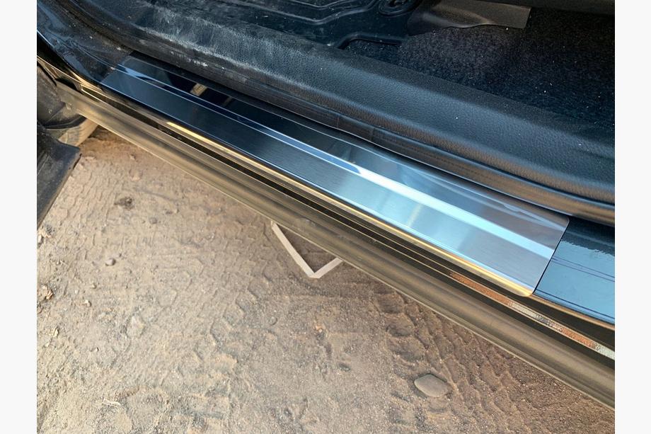 Toyota Rav 4 2013-2018 Protectii praguri Nataniko (4 buc, inox) Standard - Banda Lohmann, 0.5 mm Foto 7