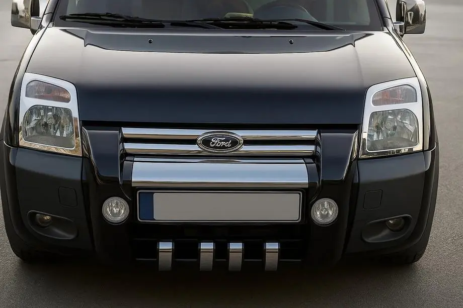 Ford Connect 2002–2006 Capace Faruri Cromate (2 buc, Otel Inoxidabil) Image