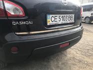 Nissan Qashqai 2010-2014 Ornament Margine Capac Portbagaj Inox Carmos - Otel Inoxidabil Turcesc foto 4