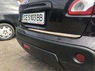 Nissan Qashqai 2010-2014 Ornament Margine Capac Portbagaj Inox Carmos - Otel Inoxidabil Turcesc foto 5