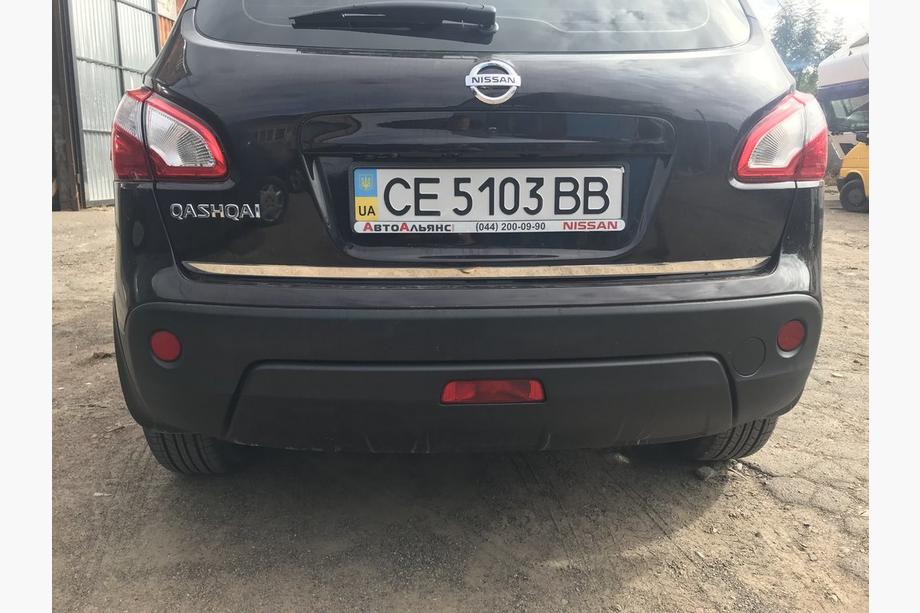 Nissan Qashqai 2010-2014 Ornament Margine Capac Portbagaj Inox Carmos - Otel Inoxidabil Turcesc Foto 3