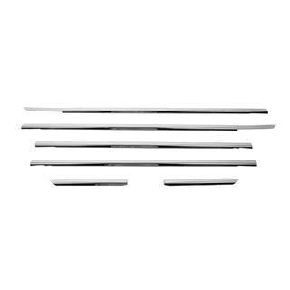 Ornamente exterioare geamuri inox (4 buc) Volkswagen Passat B5 1997-2005 foto 2
