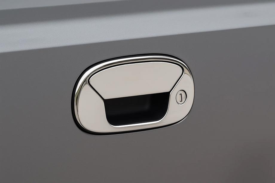Fiat Doblo I 2001-2005 Capac maner spate (inox) Carmos - Otel Inoxidabil Turcesc Foto 1