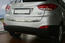 Hyundai IX-35 2010-2015 Ornament portbagaj inox foto 1