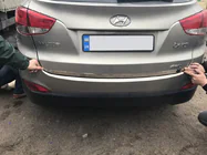 Hyundai IX-35 2010-2015 Ornament portbagaj inox foto 3