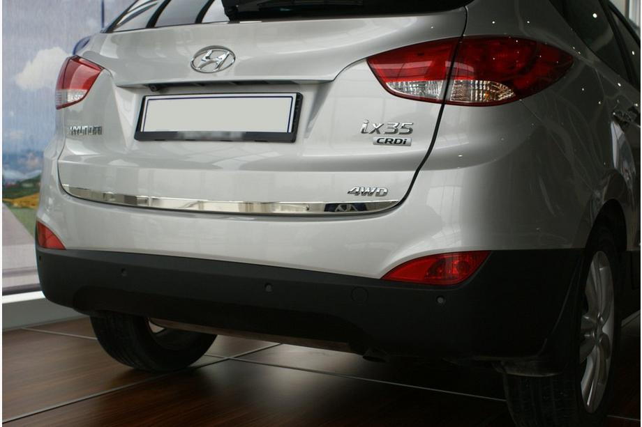 Hyundai IX-35 2010-2015 Ornament portbagaj inox OmsaLine - Otel Inoxidabil Italian Image