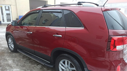 Kia Sorento II XM 2009-2014 Ornamente Geamuri (6 buc, Otel Inoxidabil) foto 8
