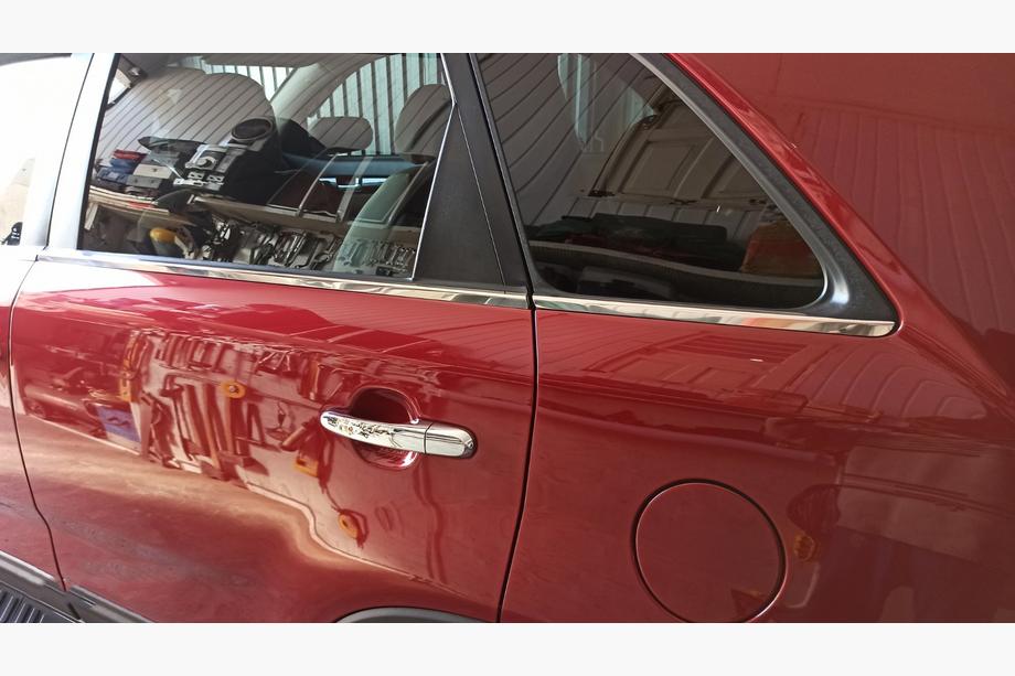 Kia Sorento II XM 2009-2014 Ornamente Geamuri (6 buc, Otel Inoxidabil) OmsaLine - Otel Inoxidabil Italian Foto 7