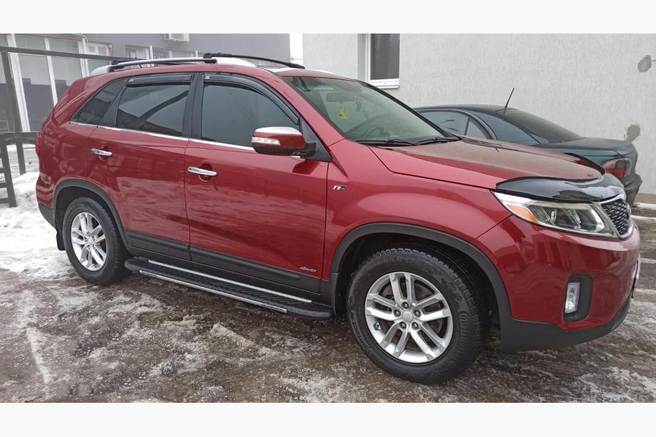 Kia Sorento II XM 2009-2014 Ornamente Geamuri (6 buc, Otel Inoxidabil) Image