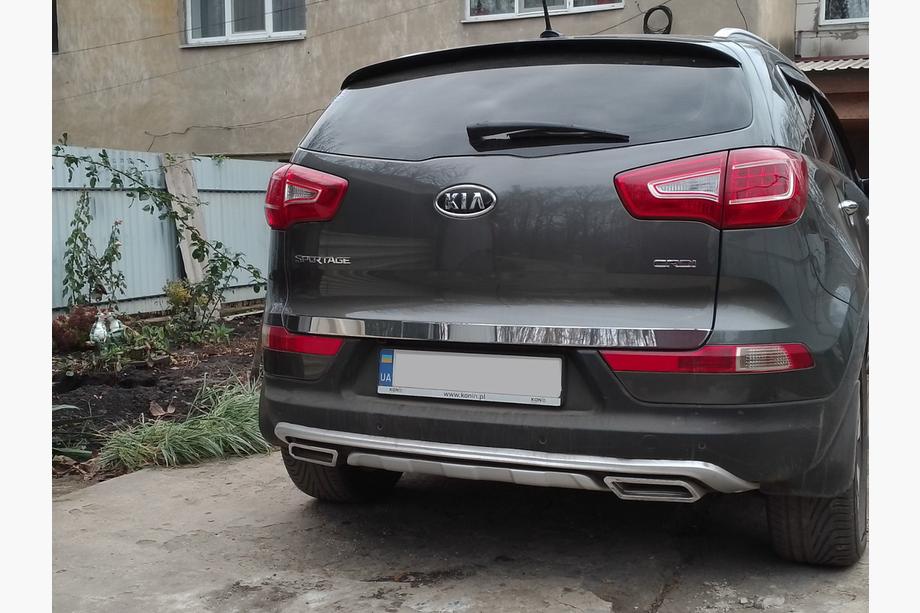 Kia Sportage 2010-2015 Ornament portbagaj inox OmsaLine - Otel Inoxidabil Italian Foto 5