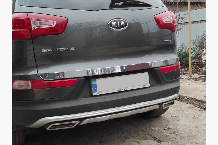 Kia Sportage 2010-2015 Ornament portbagaj inox OmsaLine - Otel Inoxidabil Italian Foto 2