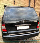 Mercedes ML W163 1997-2005 Ornament cromat deasupra numarului (inox) foto 1