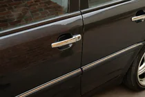 Mercedes C-class W202 1993-2001 Capace Cromate Manere Usi (4 buc, Otel Inoxidabil) foto 1