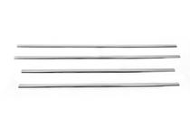 Mitsubishi Pajero Wagon IV 2006-2021 Ornamente Geamuri Otel Inoxidabil (4 buc) foto 3
