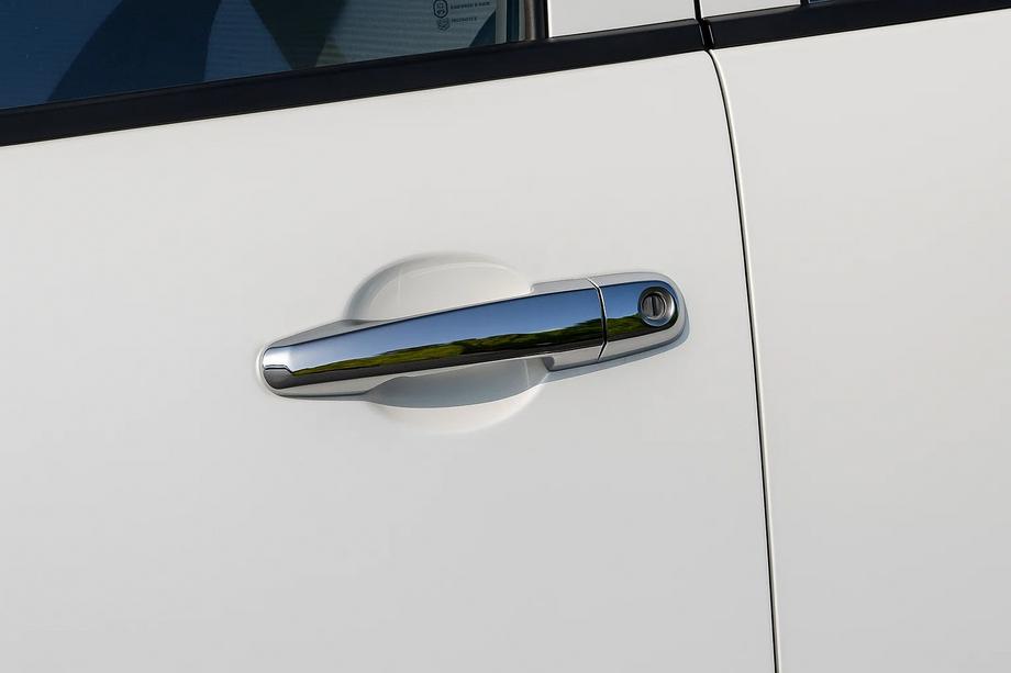 Mitsubishi Pajero Sport 2008-2015 Capace Manere Cromate (4 buc, Otel Inoxidabil) Carmos - Otel Inoxidabil Turcesc Foto 1