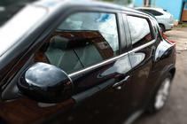 Nissan Juke 2010-2019 Ornamente geamuri inox (4 buc) foto 2