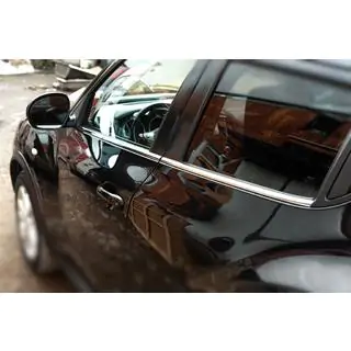 Ornamente geamuri inox (4 buc)