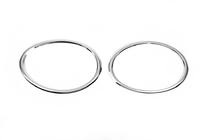Nissan Juke 2010-2019 Capace cromate pentru faruri fata (2 buc, inox) foto 5