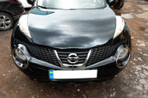 Nissan Juke 2010-2019 Capace cromate pentru faruri fata (2 buc, inox) foto 3