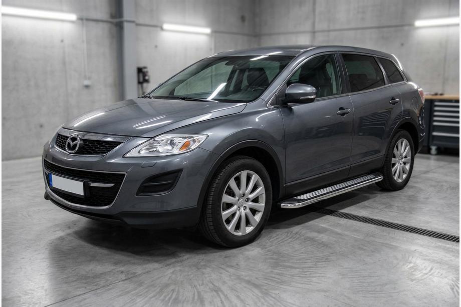 Mazda CX-9 2007-2016 Praguri Laterale Maydos V2 (2 buc, inox) Image