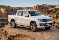 Volkswagen Amarok 2010-2022 Praguri Laterale Tayga V2 (2 buc, Aluminiu) foto 1